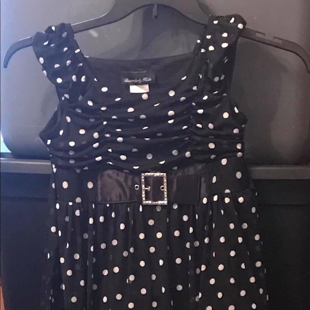 Black Polka Dot Dress